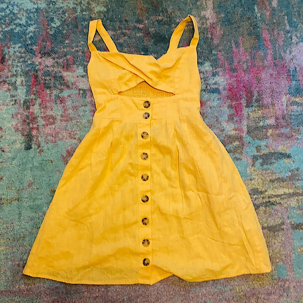 Yellow Summer Dress